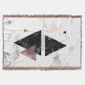 Metallgeometrischer Marmorierungentwurf Decke (Vorderseite)