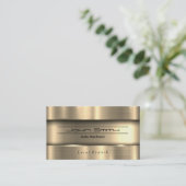 Metallgeputzte Industrie Visitenkarte (Stehend Vorderseite)