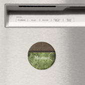 Metallgestänge Steampunk Magnet, grün Magnet (In Situ (Geschirrspüler))