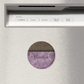 Metallgestänge Steampunk Magnet, Lila Magnet (In Situ (Geschirrspüler))