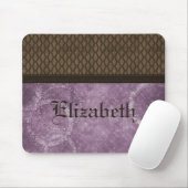 Metallgestänge Steampunk Mousepad, Lila Mousepad (Mit Mouse)