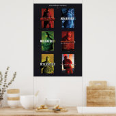 Metallgetriebe mit festem Legacy-Metallgetriebe, f Poster (Küche)