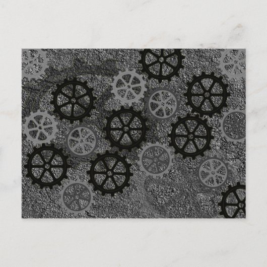 Metallgetriebe Postkarte (Vorderseite)