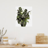 Metallgetriebe Solid 3 Schlange und der Boss Poster (Küche)