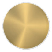 Metallgewebe aus Gold Keramikknauf (Vorderseite)