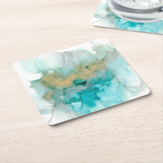 Metallgewebe Rechteckiger Pappuntersetzer (angewinkelt)