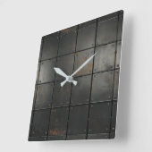 Metallgewebe-Uhr Quadratische Wanduhr (Winkel)