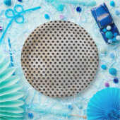 METALLgitter Pappteller (Party)