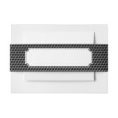 Metallgitterfeld - Hintergrund Einladungsbanderole (Vorderseite Beispiel)