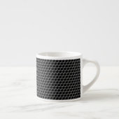 Metallgitterfeld - Hintergrund Espressotasse (Rechts)