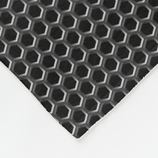 Metallgitterfeld - Hintergrund Fleecedecke (Ecke)