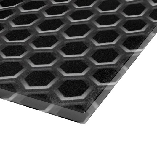 Metallgitterfeld - Hintergrund Schneidebrett (Ecke)