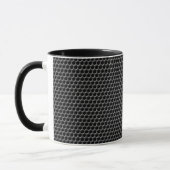 Metallgitterfeld - Hintergrund Tasse (Links)