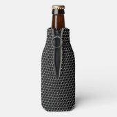 Metallgittermuster - Hintergrund Flaschenkühler (Flasche Rückseite)
