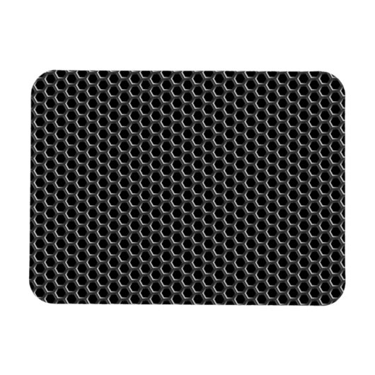 Metallgittermuster - Hintergrund Magnet (Horizontal)