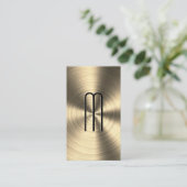 Metallgoldbearbeitung Visitenkarte (Stehend Vorderseite)
