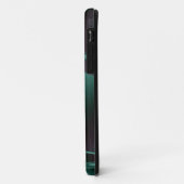 Metallgrün gestrichene Aluminiumlackierung Case-Mate iPhone Hülle (Hinten/Links)