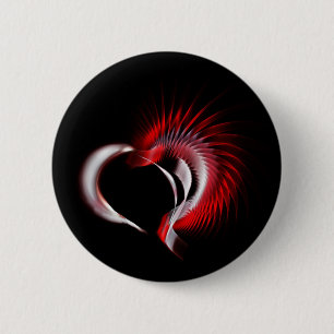 Metallherz Button
