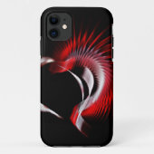 Metallherz Case-Mate iPhone Hülle (Rückseite)