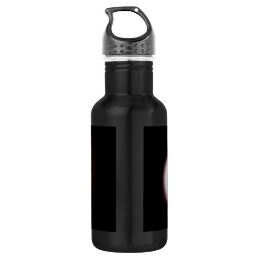 Metallherz Edelstahlflasche (Rückseite)