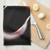 Metallherz Küchentuch (Viertel Falte)