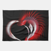 Metallherz Küchentuch (Horizontal)