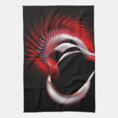 Metallherz Küchentuch (Vertikal)