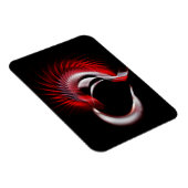 Metallherz Magnet (Rechte Seite)