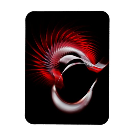 Metallherz Magnet (Vertikal)