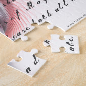 Metallherz mit Shakespeares Sonnet 18 Puzzle (Seite)