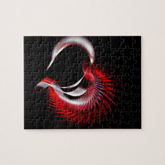 Metallherz Puzzle (Horizontal)