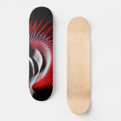 Metallherz Skateboard (Vorderseite)