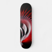 Metallherz Skateboard (Vorderseite)