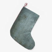 Metallhintergrund Kleiner Weihnachtsstrumpf (Vorderansicht (hängend))