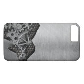 Metallhintergrund mit mechanischem Schaden Case-Mate iPhone Hülle (Rückseite (Horizontal))