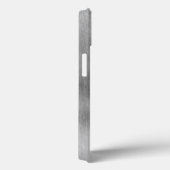Metallhintergrund mit mechanischer Beschädigung Case-Mate iPhone Hülle (Rückseite / Rechts)
