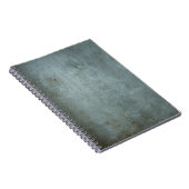 Metallhintergrund Notizblock (Rechte Seite)