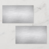 Metallhintergrund-Visitenkarten Visitenkarte (Vorne/Hinten)