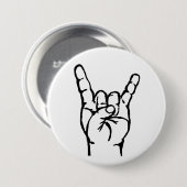 Metallhorn-Knopf Button (Vorne & Hinten)