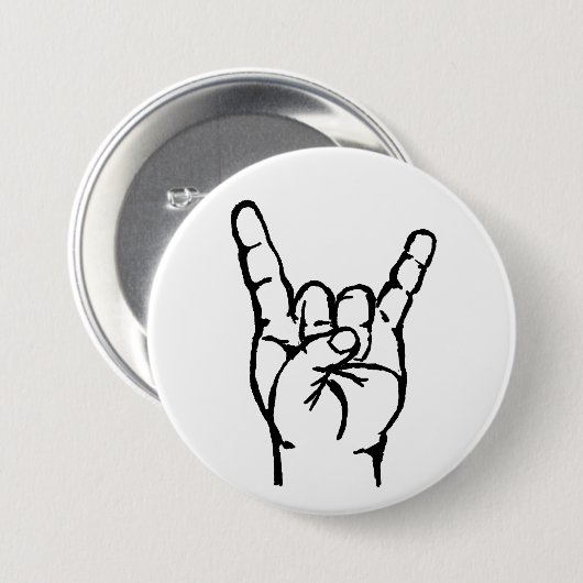 Metallhorn-Knopf Button (Vorne & Hinten)