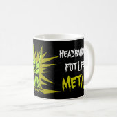 Metallhörner "Tasse " Kaffeetasse (VorderseiteRechts)