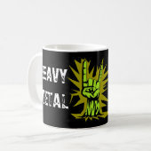 Metallhörner "Tasse " Kaffeetasse (Vorderseite Links)