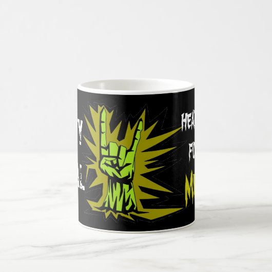 Metallhörner "Tasse " Kaffeetasse (Mittel)