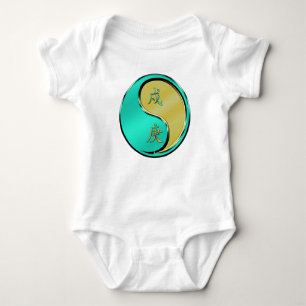 Metallhund Baby Strampler