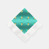 Metallhund Serviette (Ecke)