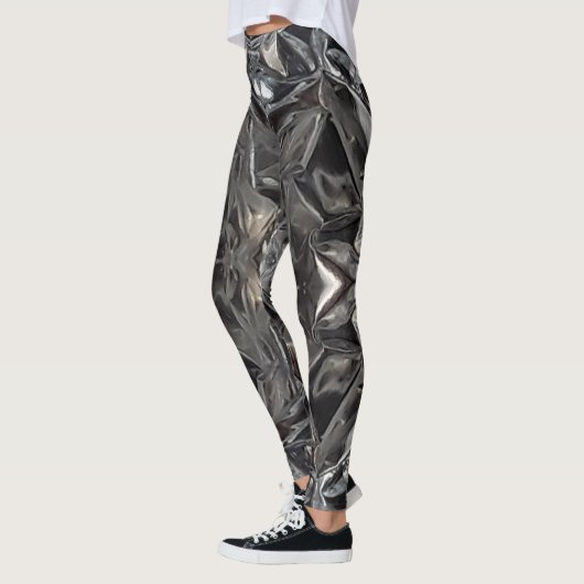 Metallic Abstract 101 Leggings (Links)