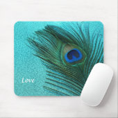 Metallic Aqua Mousepad (Mit Mouse)