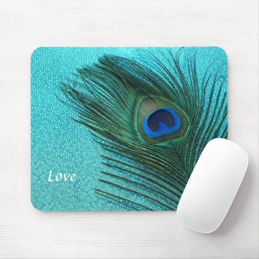 Metallic Aqua Mousepad (Mit Mouse)