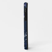 Metallic Blue Case-Mate iPhone Hülle (Hinten/Links)