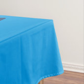 Metallic Blue Dreidel Tischdecke (Beispiel)